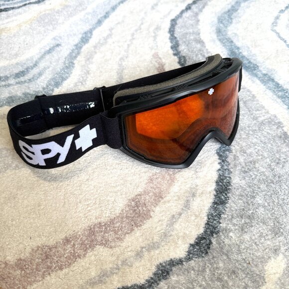 SPY Crusher Black Unisex Snowboard Goggles - Picture 1 of 5